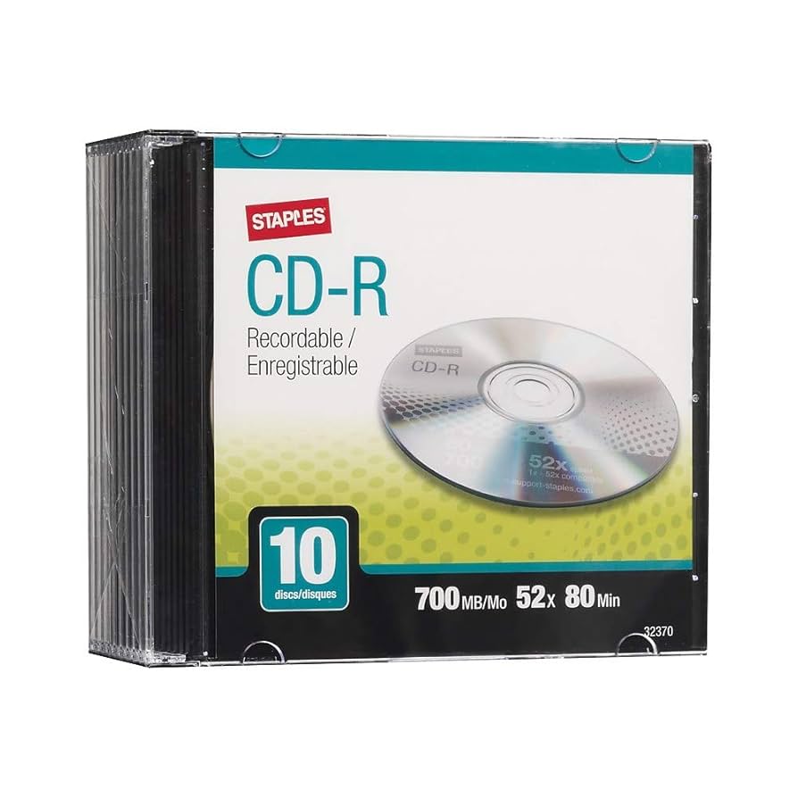輸入CD Various Tabla Riddem  VPCD2187  /00110 Amazon.com: STAPLES 483050 700MB 80MIN 52X CD-R Slim Jewel